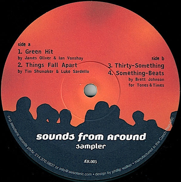 Various : Sounds From Around (Sampler) (12", Smplr)