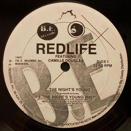 Redlife : The Night's Young / Who's Talkin' Weight (12")