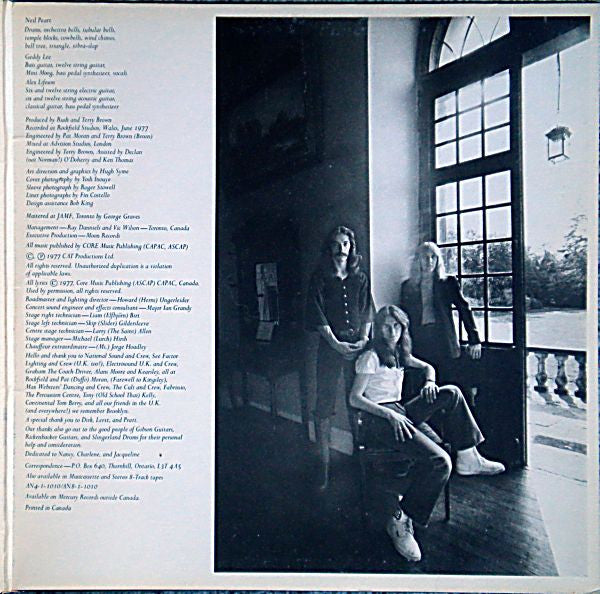 Rush : A Farewell To Kings (LP, Album, Gat)