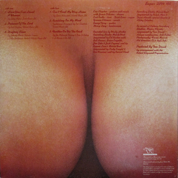 Eric Clapton : E.C. Was Here (LP, Album)