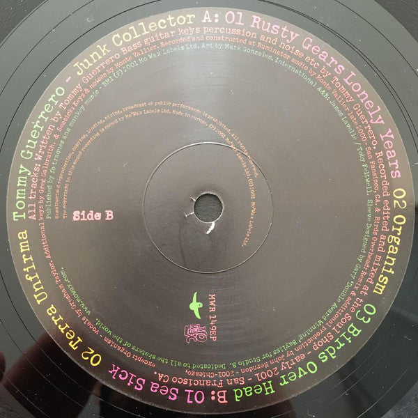 Tommy Guerrero : Junk Collector (12", EP)