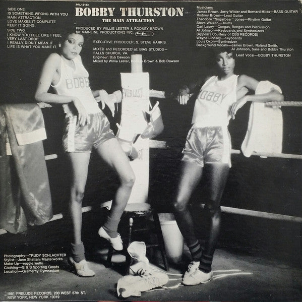 Bobby Thurston : The Main Attraction (LP, Album)