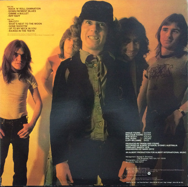 AC/DC : Powerage (LP, Album)
