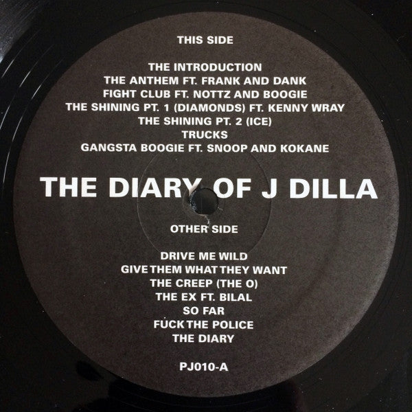 J Dilla : The Diary (LP, Album)