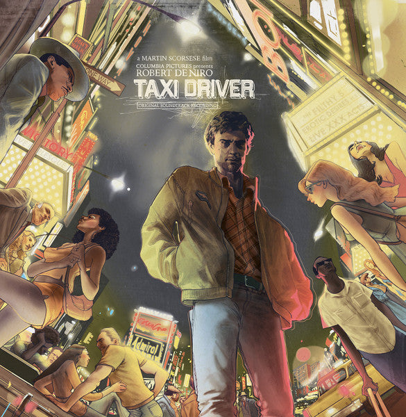 Dave Blume And Bernard Herrmann : Taxi Driver (Original Soundtrack Recording) (2xLP, Album, Dlx, Ltd, RE, RM, S/Edition, Tri)