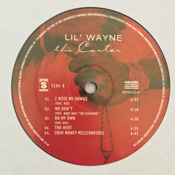 Lil Wayne : Tha Carter (2xLP, Album, Ltd, RE, Len)
