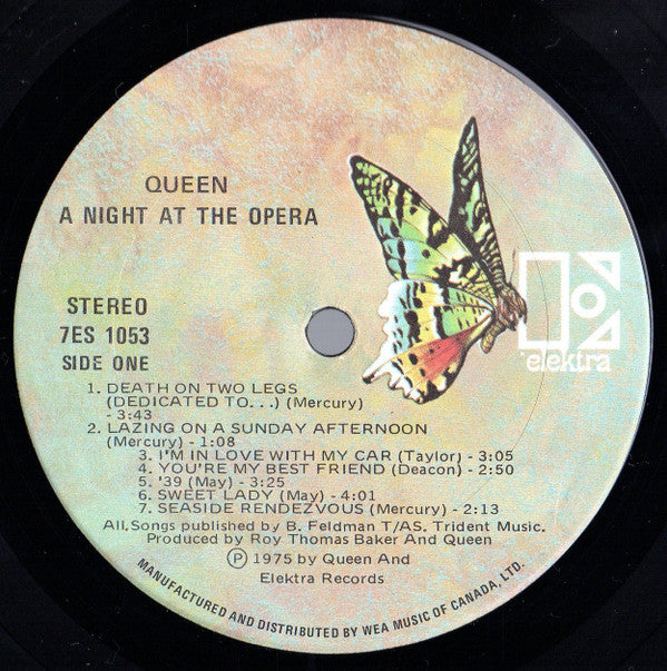 Queen : A Night At The Opera (LP, Album, Emb)