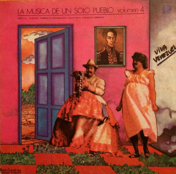 Un Solo Pueblo : La Musica De Un Solo Pueblo Vol.4 (LP, Album, Gat)