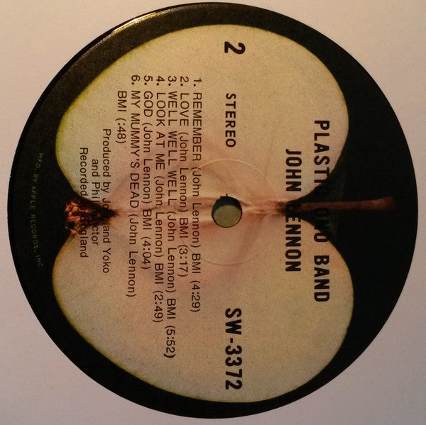 John Lennon & The Plastic Ono Band : John Lennon / Plastic Ono Band (LP, Album)