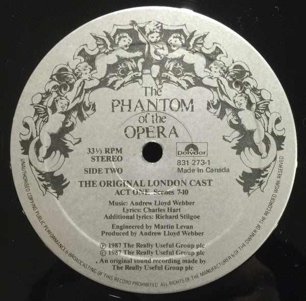 Andrew Lloyd Webber : The Phantom Of The Opera (2xLP, Album, Gat)