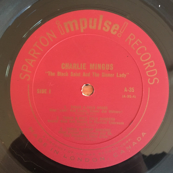 Charles Mingus : The Black Saint And The Sinner Lady (LP, Album, Mono, Gat)