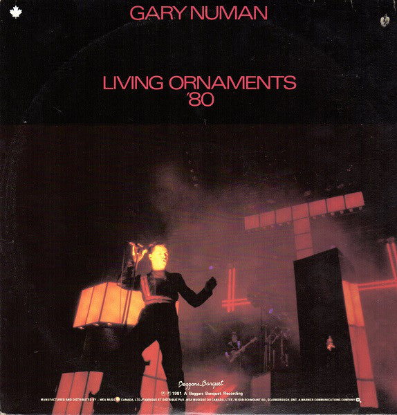 Gary Numan : Living Ornaments '79 And '80 (2xLP, Album)