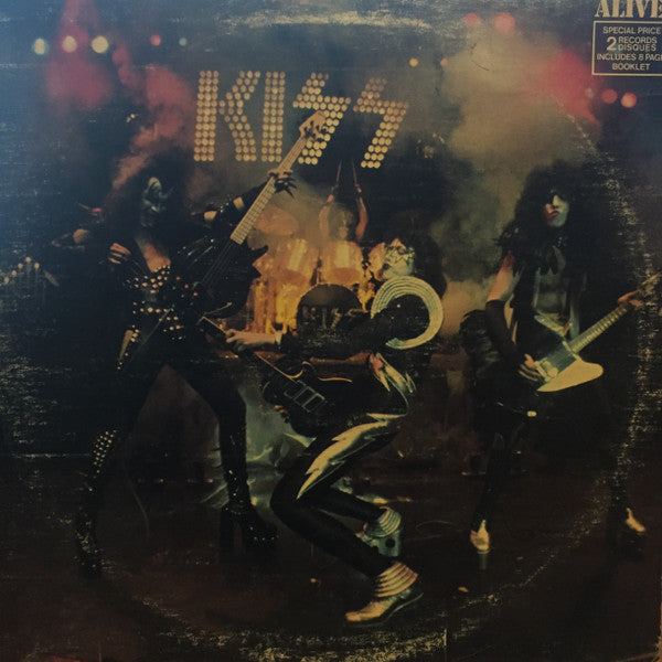 Kiss : Alive! (2xLP, Album, Gat)