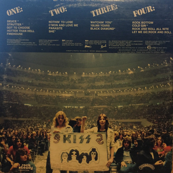 Kiss : Alive! (2xLP, Album, Gat)