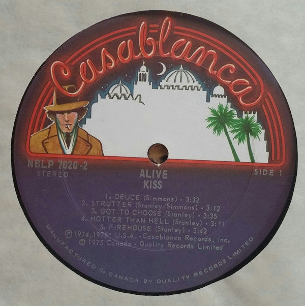 Kiss : Alive! (2xLP, Album, Gat)