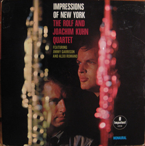 Rolf & Joachim Kühn Quartet Featuring Jimmy Garrison And Aldo Romano : Impressions Of New York (LP, Album, Mono)