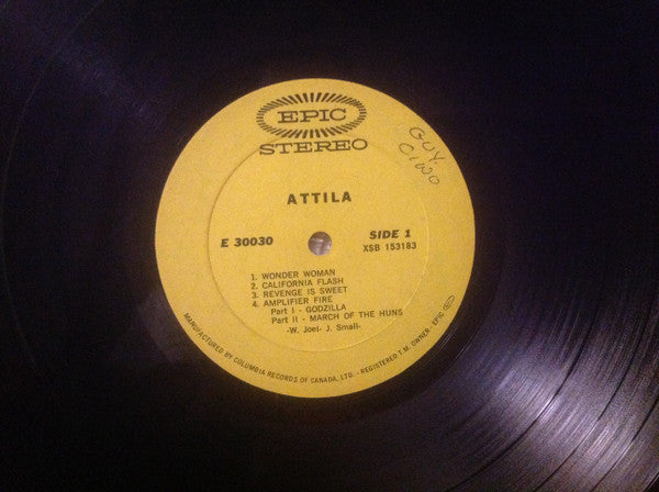 Attila (5) : Attila (LP, Album)