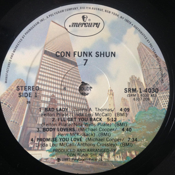 Con Funk Shun : 7 (LP, Album, 26 )