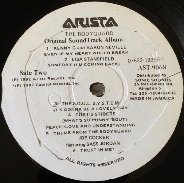 Various : The Bodyguard (Original Soundtrack Album) (LP, Album)