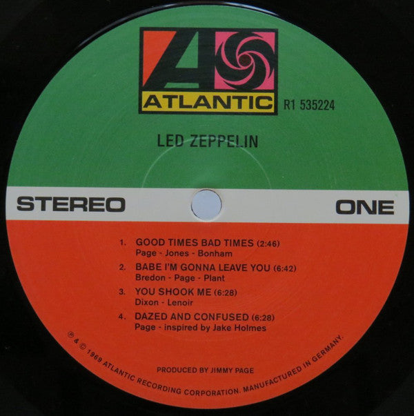 Led Zeppelin : Led Zeppelin (LP, Album, RE, RM, 180)