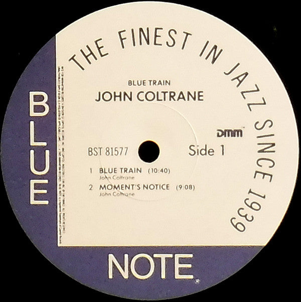 John Coltrane : Blue Train (LP, Album, M/Print, RE, RM, DMM)