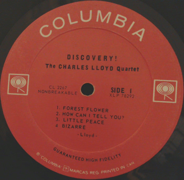 Charles Lloyd : Discovery! (LP, Album, Mono)