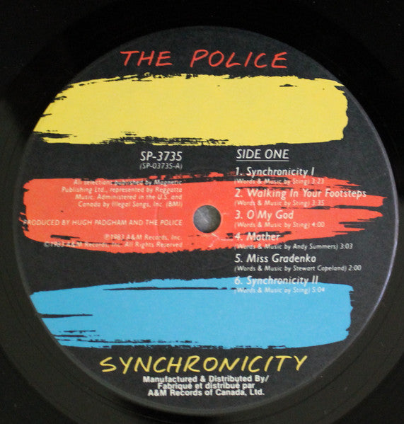 The Police : Synchronicity (LP, Album)