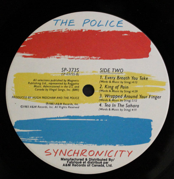The Police : Synchronicity (LP, Album)