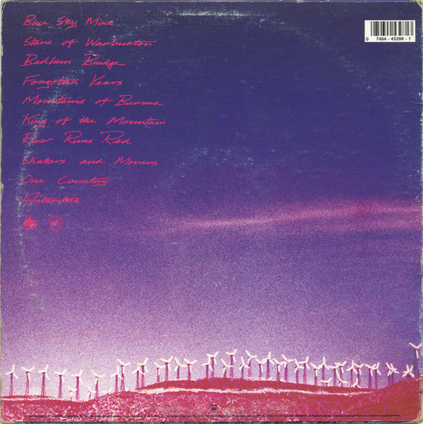 Midnight Oil : Blue Sky Mining (LP, Album, Ltd, Blu)