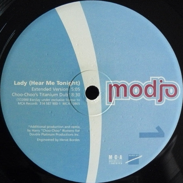 Modjo Vinyl Records Buy Modjo : Lady (Hear Me Tonight) (12
