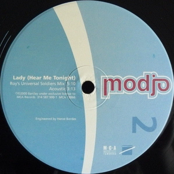 Modjo : Lady (Hear Me Tonight) (12")