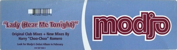Modjo : Lady (Hear Me Tonight) (12")