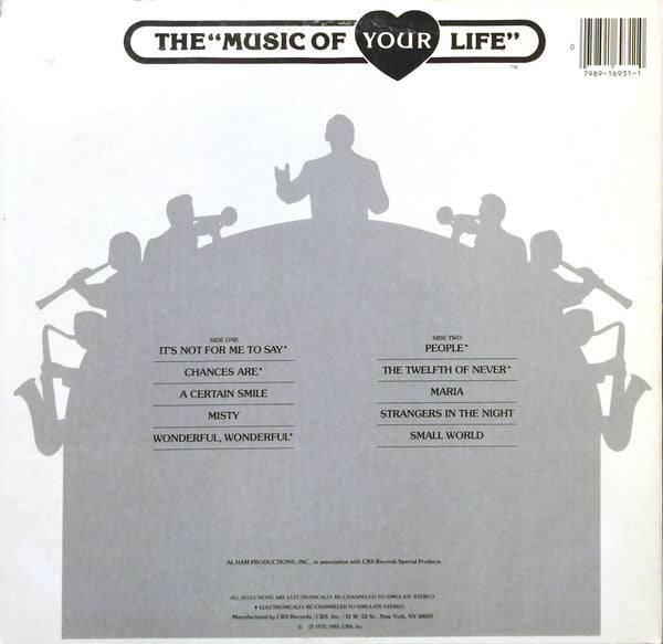 Johnny Mathis : The Music Of Your Life (LP, Comp)