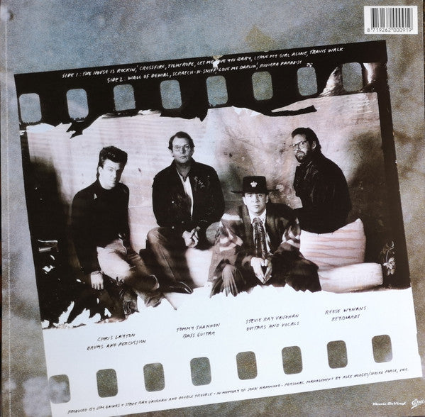 Stevie Ray Vaughan & Double Trouble : In Step (LP, Album, RE, 180)