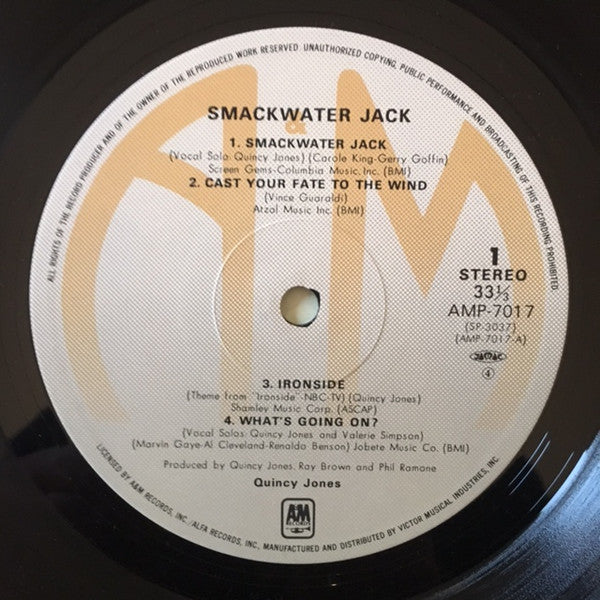 Quincy Jones : Smackwater Jack (LP, Album, RE, Gat)