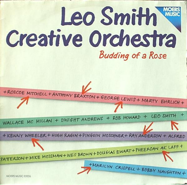 Leo Smith Creative Orchestra : Budding Of A Rose (LP)