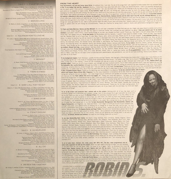 Robin S. : From Now On (2xLP, Album)