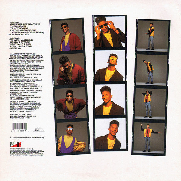 Special Ed : Legal (LP, Album)