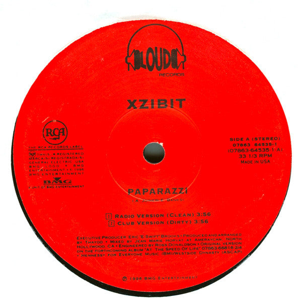 Xzibit : Paparazzi (12")
