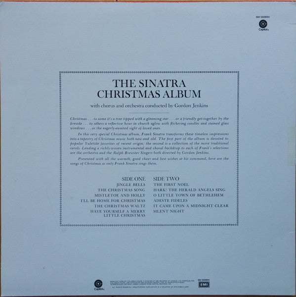 Frank Sinatra : The Sinatra Christmas Album (LP, Album, Club)