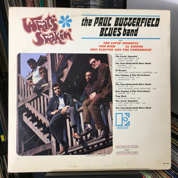 The Lovin' Spoonful With The Paul Butterfield Blues Band, Tom Rush, Al Kooper, Eric Clapton And The Powerhouse : What's Shakin' (LP, Comp)