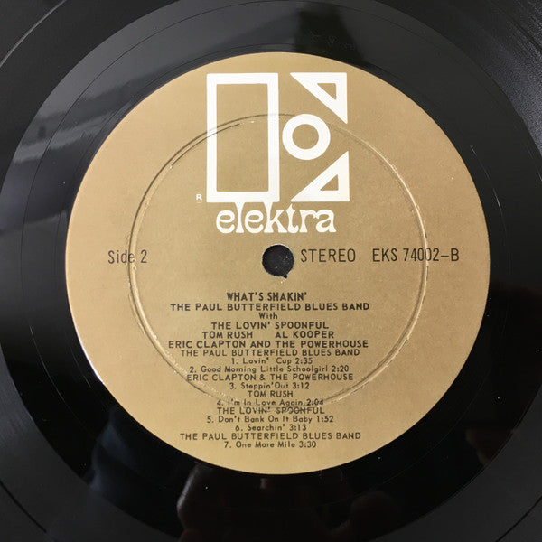 The Lovin' Spoonful With The Paul Butterfield Blues Band, Tom Rush, Al Kooper, Eric Clapton And The Powerhouse : What's Shakin' (LP, Comp)