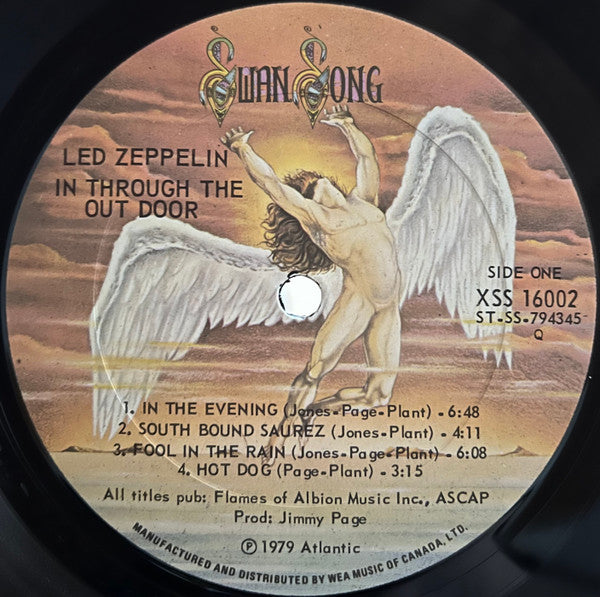 Led Zeppelin : In Through The Out Door (LP, Album, "A")