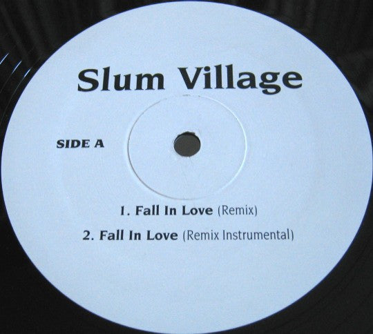 Slum Village : Fall In Love (Remix) (12", Promo)