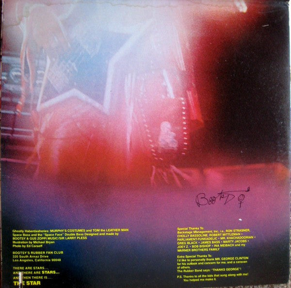 Bootsy's Rubber Band : Ahh...The Name Is Bootsy, Baby! (LP, Album, Los)