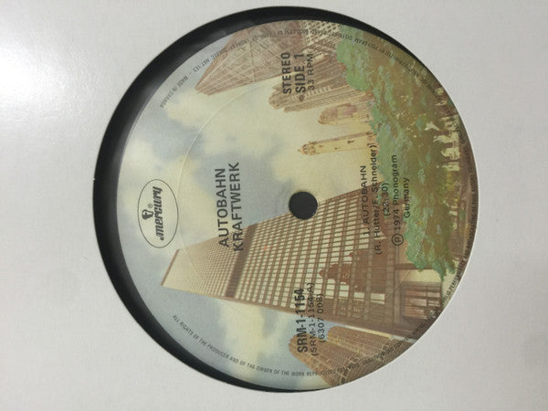 Kraftwerk : Autobahn (LP, Album, RE)
