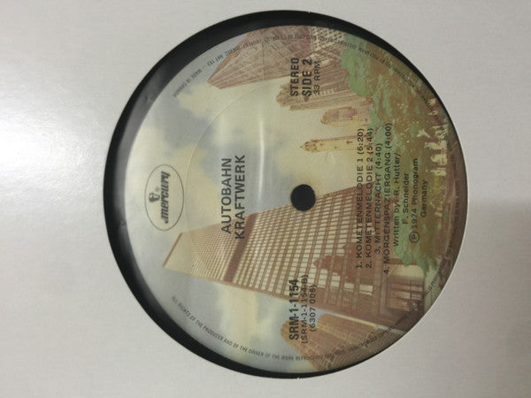 Kraftwerk : Autobahn (LP, Album, RE)