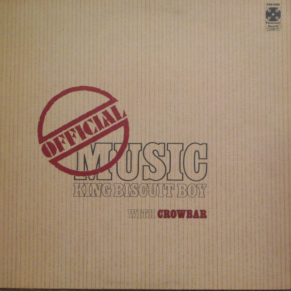 King Biscuit Boy with Crowbar (3) : Official Music (LP, Album, UNI)