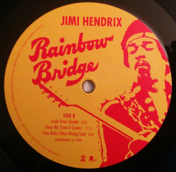 Jimi Hendrix : Rainbow Bridge (Original Motion Picture Sound Track) (LP, RE, Gat)