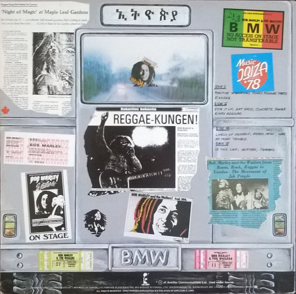 Bob Marley & The Wailers : Babylon By Bus (2xLP, Album, RE)